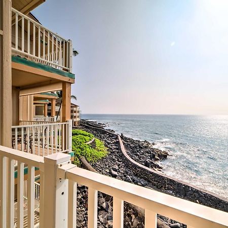 Oceanfront Kailua-Kona Townhome With Pool And Views! Eksteriør billede