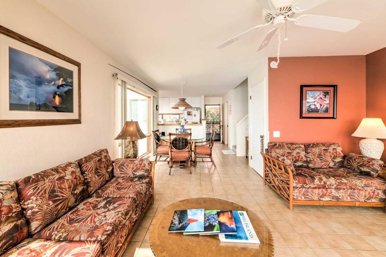 Oceanfront Kailua-Kona Townhome With Pool And Views! Eksteriør billede
