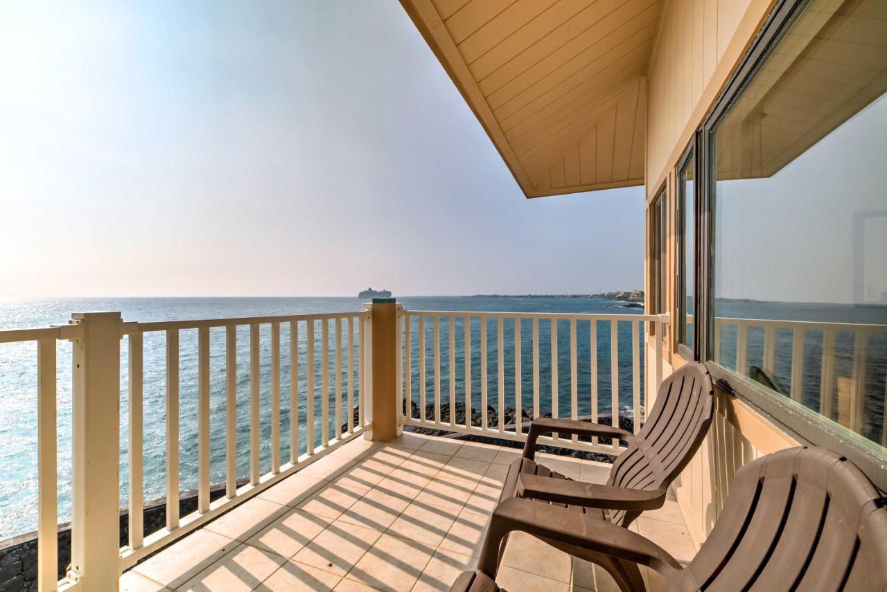 Oceanfront Kailua-Kona Townhome With Pool And Views! Eksteriør billede