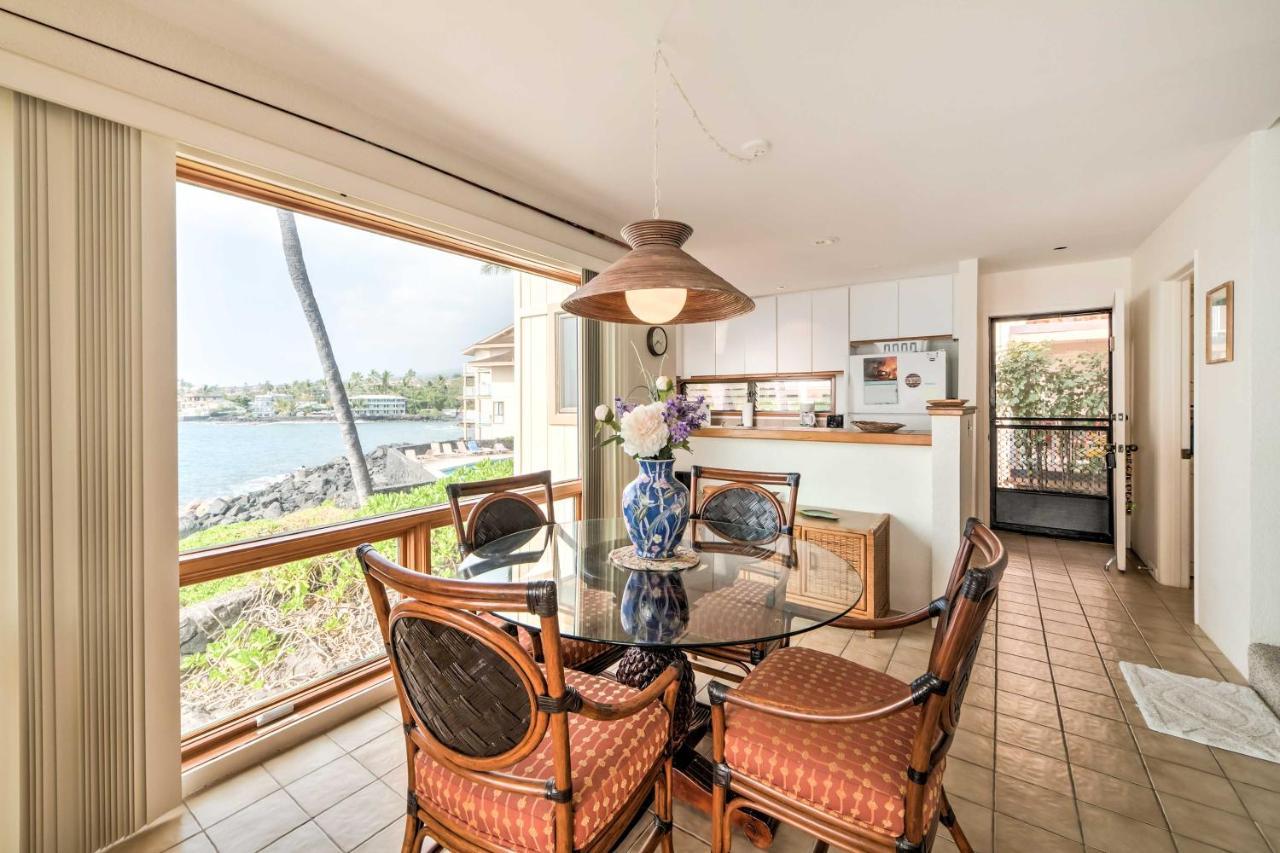 Oceanfront Kailua-Kona Townhome With Pool And Views! Eksteriør billede