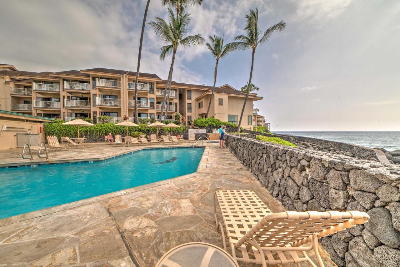 Oceanfront Kailua-Kona Townhome With Pool And Views! Eksteriør billede